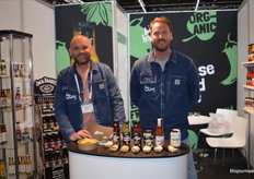 Pieter Bas Alferink en Hans de Boer waren namens BioBandits weer van de partij. De nieuwe productielocatie in Elst is helemaal af.